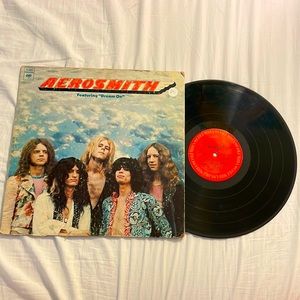 vintage Aerosmith featuring "Dream On" Classic Rock Record Vinyl lp Album 1973